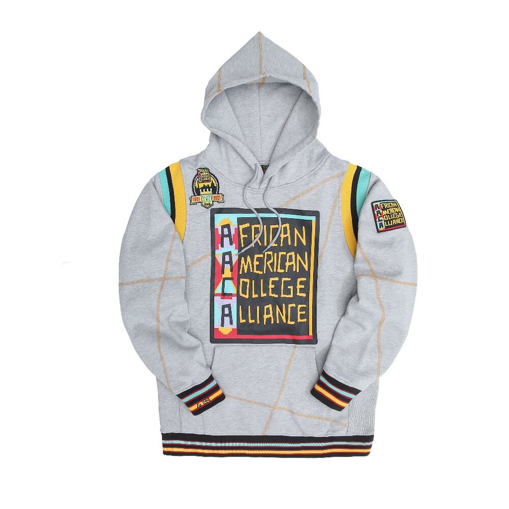 AACA 90s Style Hoodie Hip Hop Colorblock Sweatshirt HBCU Pride Gear